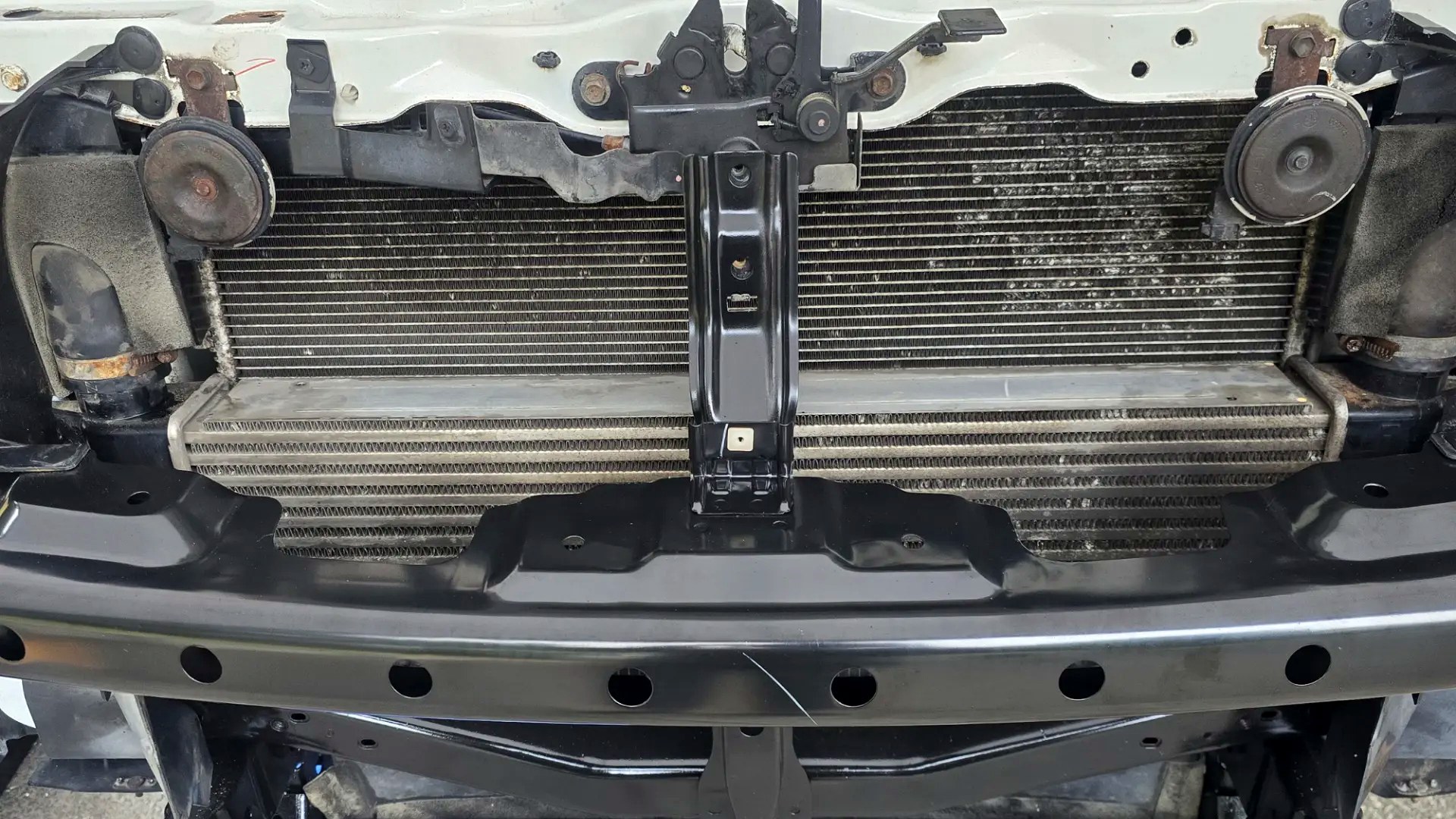 Front end rust repair after
